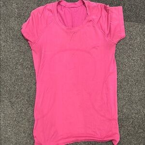 Sonic Pink Full Length Short Sleeve Swiftly Tech